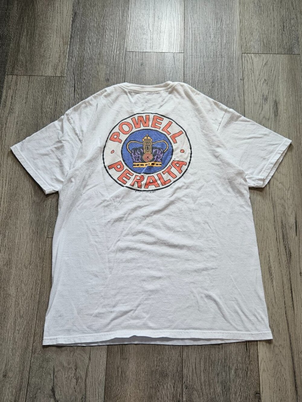 Vintage Powell Peralta Supreme Logo T-Shirt Mens Large Skateboard Graphic Tee - Picture 2 of 7